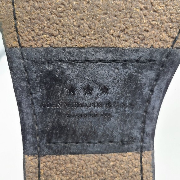 John Varvatos USA BROOKLYN Chukka Boot Suede Shoe Dark Brown Black Men’s US 13 - Picture 8 of 10